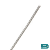 TC-002-0.75-100 - Кабельне обплетення з луженої міді, розмір 2мм, колір – сріблястий, 100 м