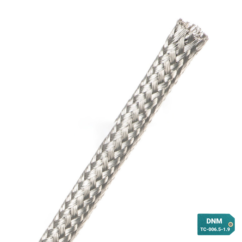 TC-006.5- 1.9-20 - Кабельная оплетка из луженой меди, размер 6.5мм, цвет – серебристый, 20 м