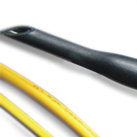 MSBG3-2.4 - Термозбіжна трубка 3:1 з клейовим підшаром, діаметр 2.4 мм, колір чорний, JDD Tech (КНР)