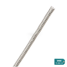 TC-004-1.0 - Кабельная оплетка из луженой меди, размер 4мм, цвет – серебристый