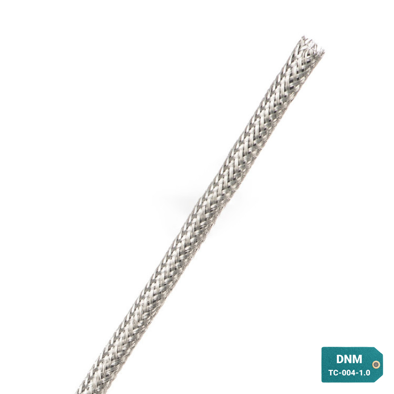 TC-004-1.0 - Кабельная оплетка из луженой меди, размер 4мм, цвет – серебристый