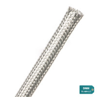 TC-009-2.7- Кабельная оплетка из луженой меди, размер 9мм, цвет – серебристый