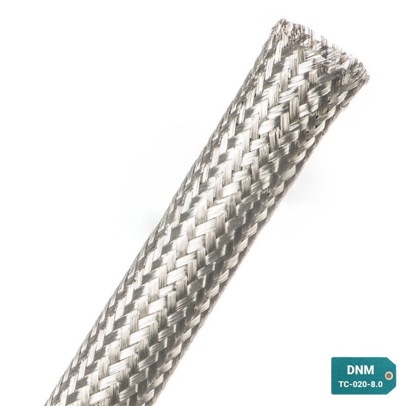 TC-020-8.0 - Кабельная оплетка из луженой меди, размер 20мм, цвет – серебристый
