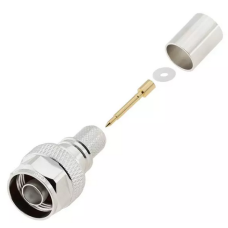 3.04.0287 - N (male) для RG8 LMR400 - Коннектор N(штекер) для коаксиального кабеля RG8 LMR400