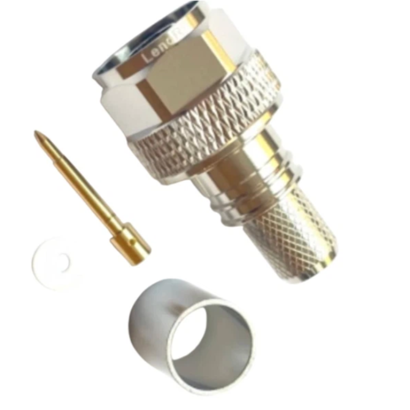 3.04.0287 - N (male) для RG8 LMR400 - Коннектор N(штекер) для коаксиального кабеля RG8 LMR400