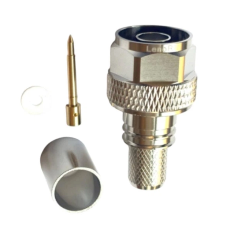 3.04.0287 - N (male) для RG8 LMR400 - Коннектор N(штекер) для коаксиального кабеля RG8 LMR400