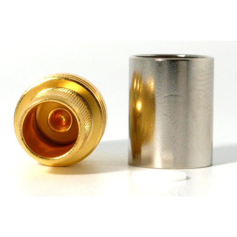 3.01.332 - SMA (male) for RG8, LMR400 - Конектор SMA(штекер) для коаксіального кабелю RG8, LMR400, Leno RF (КНР)