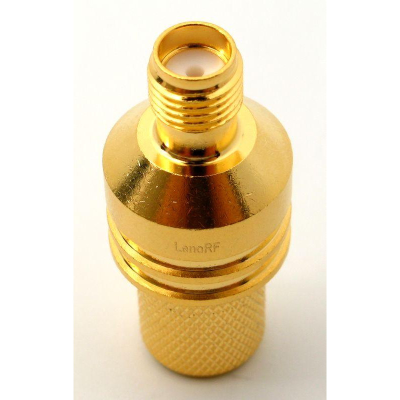 3.01.333 - SMA (гнездо) для RG8, LMR400 - Коннектор SMA (гнездо) для коаксиального кабеля RG8, LMR400, Leno RF (КНР)