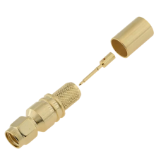 3.01.334 - SMA (male) for KSR300, 5D-FB - Конектор SMA(штекер) для коаксіального кабелю KSR300, 5D-FB, Leno RF (КНР)