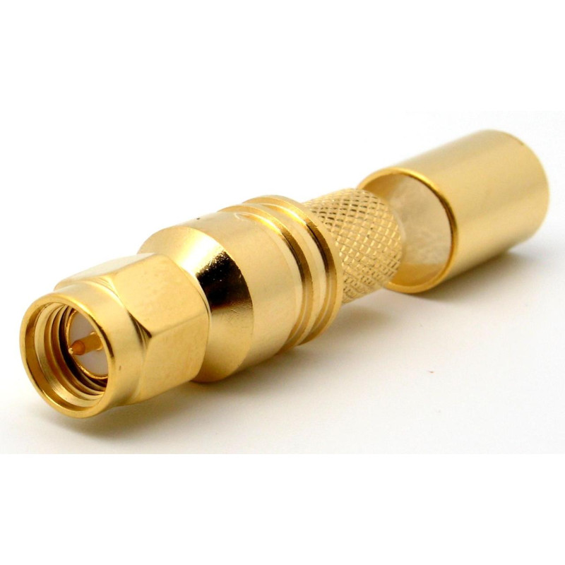 3.01.334 - SMA (штекер) для KSR300, 5D-FB - Коннектор SMA(штекер) для коаксиального кабеля KSR300, 5D-FB, Leno RF (КНР)