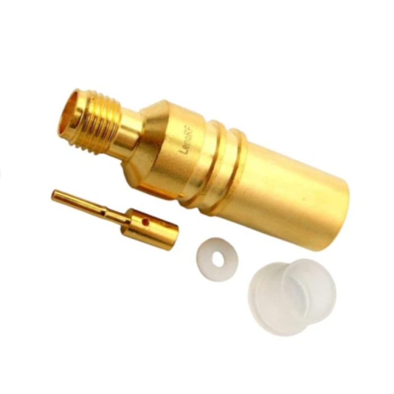 3.01.335 - SMA (гнездо) для KSR300, 5D-FB - Коннектор SMA (гнездо) для коаксиального кабеля KSR300, 5D-FB, Leno RF (КНР)