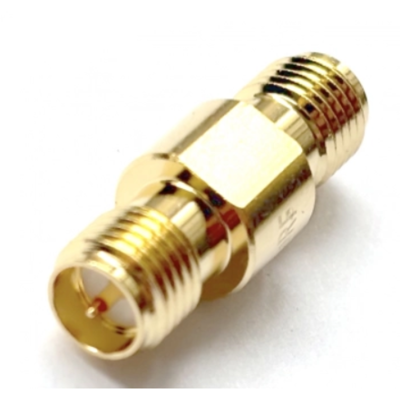 3.17.130 - SMA-RP-SMA - Адаптер SMA(гнездо) female - RP-SMA (гнездо) female, Leno RF (КНР)