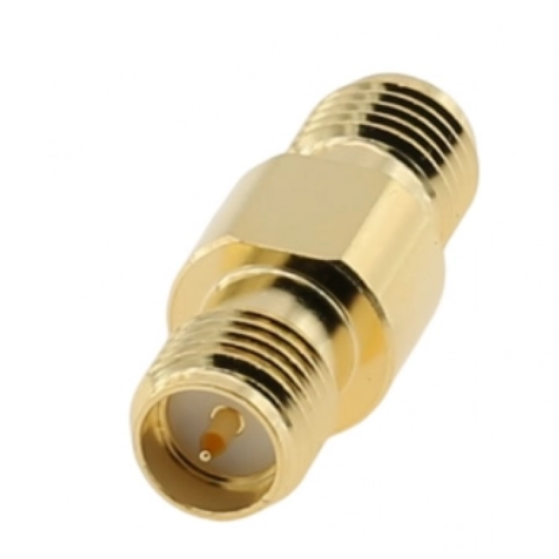 3.17.130 - SMA-RP-SMA - Адаптер SMA(гнездо) female - RP-SMA (гнездо) female, Leno RF (КНР)