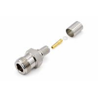 3.12.1001 - N(женский) для KSR300, 5D-FB - Коннектор N (гнездо) для коаксиального кабеля KSR300, 5D-FB