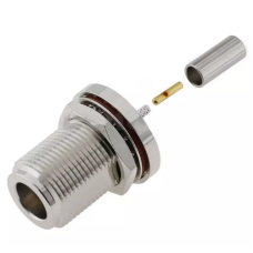 3.04.0279 - N(female) for RG178 - Конектор N(гніздо) для коаксіального кабелю RG178