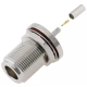 3.04.0278 - N(female) for RG316 - Конектор N (панельне гніздо) для коаксіального кабелю RG316