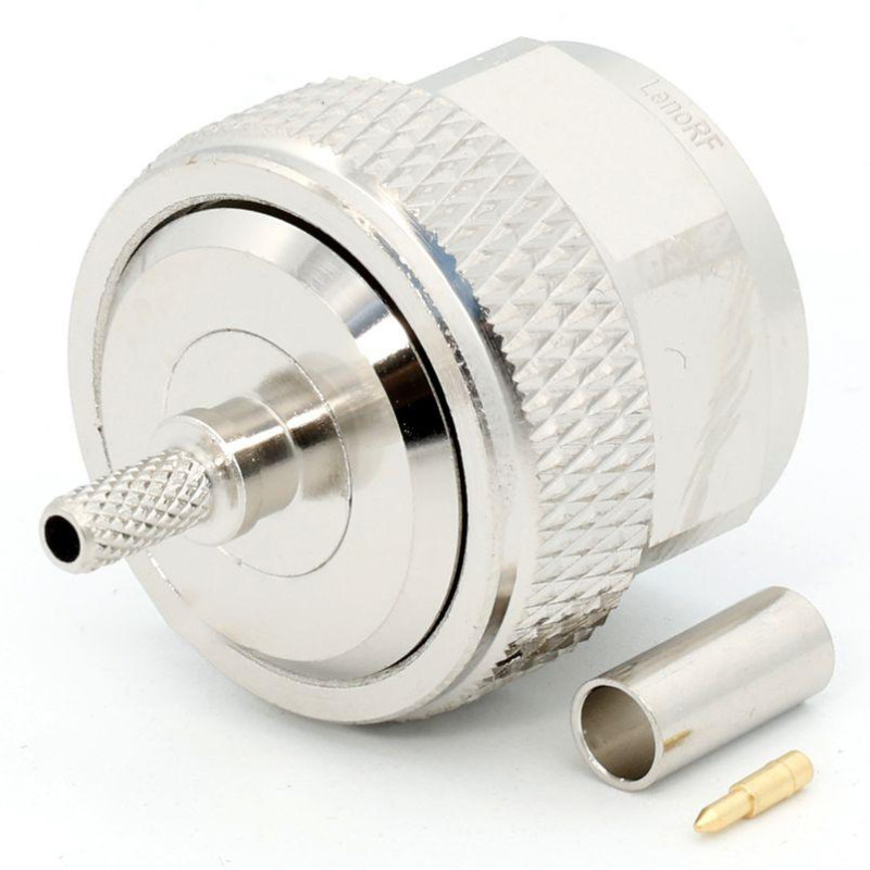 3.04.0277 - N(male) for RG316 - Конектор N(штекер) для коаксіального кабелю RG316