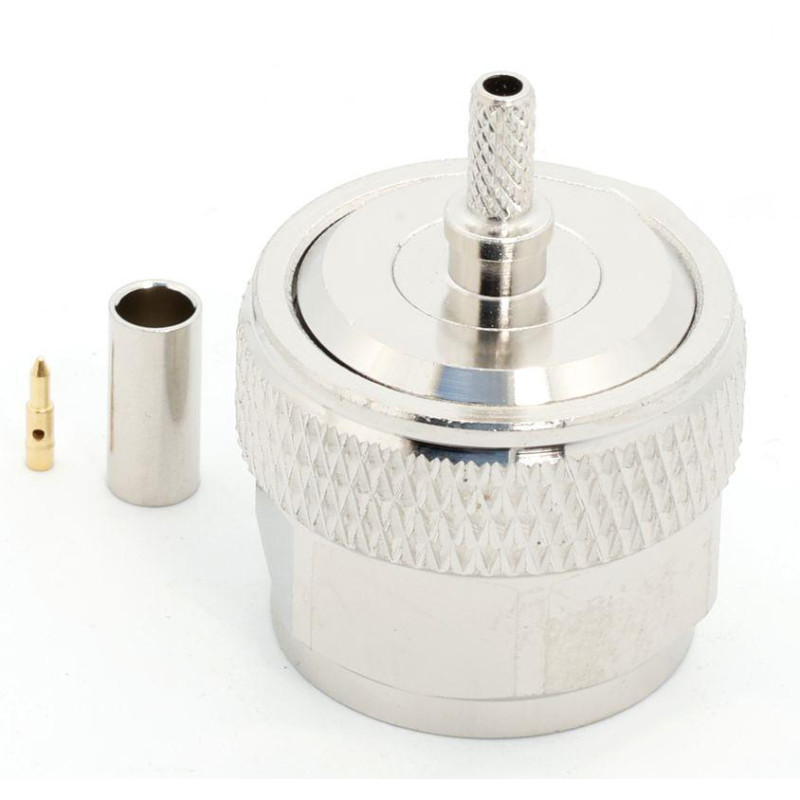 3.04.0277 - N(male) for RG316 - Конектор N(штекер) для коаксіального кабелю RG316