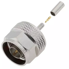 3.04.0277 - N(male) for RG316 - Конектор N(штекер) для коаксіального кабелю RG316