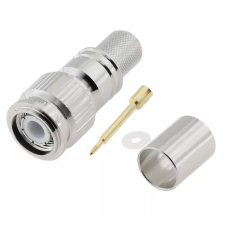 3.02.090 - TNC(male) for RG8, LMR400 - Конектор TNC(штекер) для коаксіального кабелю RG8, LMR400