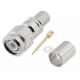 3.02.090 - TNC(male) for RG8, LMR400 - Конектор TNC(штекер) для коаксіального кабелю RG8, LMR400