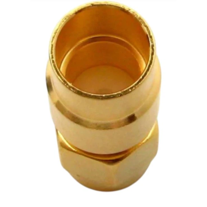 3.01.336 - SMA (male) for RG401 - Конектор SMA(штекер) для коаксіального кабелю RG401, Leno RF (КНР)