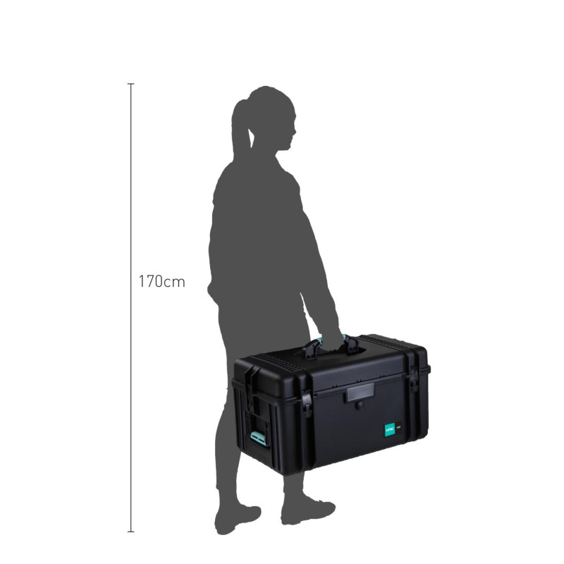 HPRC#4300 SFDBLB - Кейс ударопрочный для хранения и переноски, внутр. размер 580x320x309 (мм)