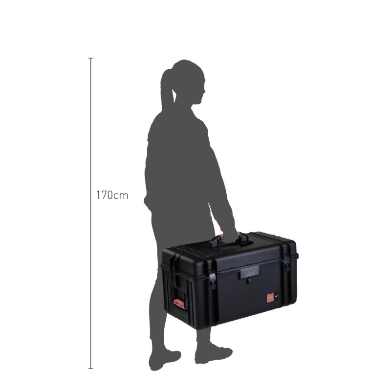 HPRC#4300 SFDBLK - Кейс ударостійкий для зберігання та перенесення, внутр. розмір 580x320x309 (мм)