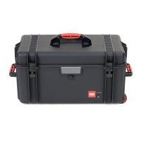 HPRC#4300WBAGBLK - Кейс с колесами ударопрочный для хранения и переноски, внутр. размер 580x320x299 (мм)