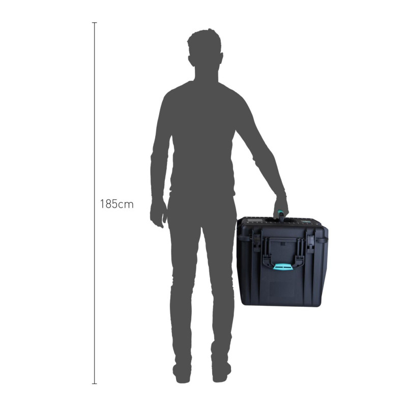 HPRC#4400 EMPBLB - Кейс ударостійкий для зберігання та перенесення, внутр. розмір 420x420x389 (мм)