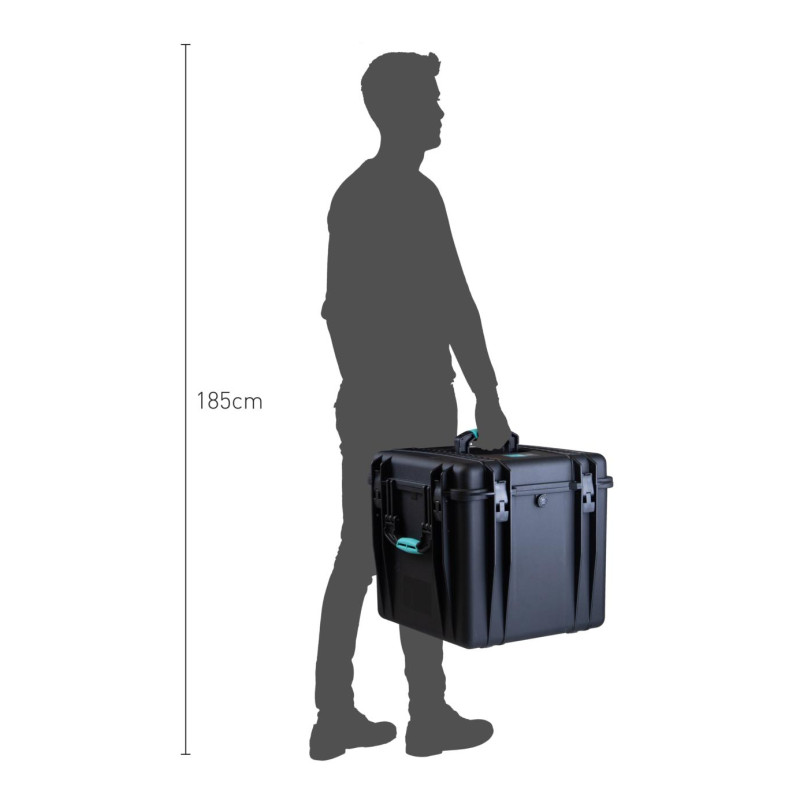 HPRC#4400 EMPBLK - Кейс ударостійкий для зберігання та перенесення, внутр. розмір 420x420x389 (мм)