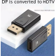 DP2HDMI-MF - Адаптер проходной DisplayPort штекер > HDMI гнездо (тип A)