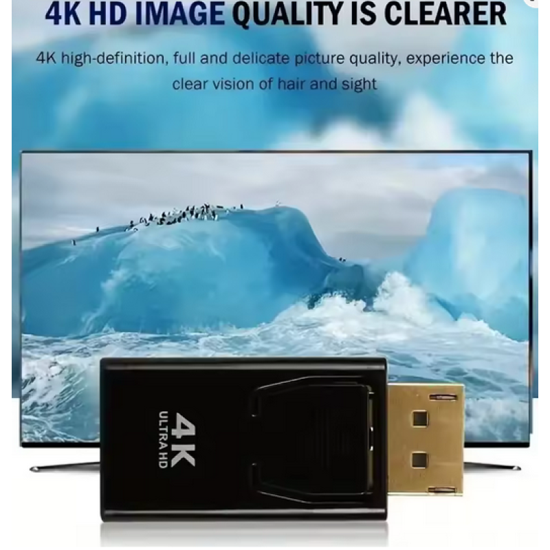 DP2HDMI-MF - Адаптер проходной DisplayPort штекер > HDMI гнездо (тип A)