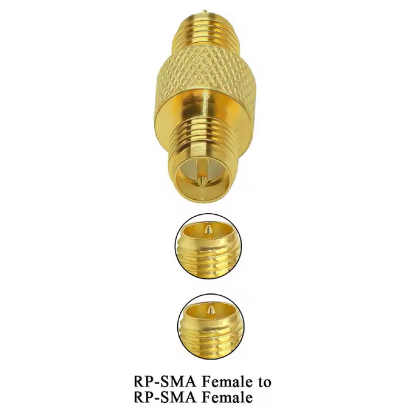 Прохідний адаптер RP SMA>RP SMA, гніздо-гніздо