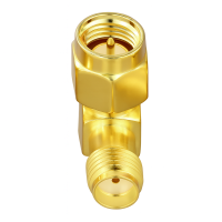 Проходной угловой адаптер SMA, штекер-гнездо