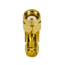 Проходной угловой адаптер RP SMA> SMA, штекер-гнездо