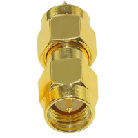 SMA переходник, компактный, штекер-штекер