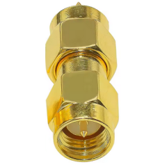 SMA переходник, компактный, штекер-штекер