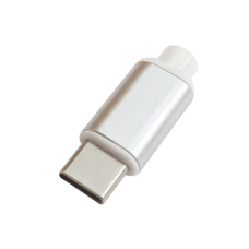 USB-CM3Y - USB разъем кабельный, штекер тип C, 8 контактов покрытие позолота 24К