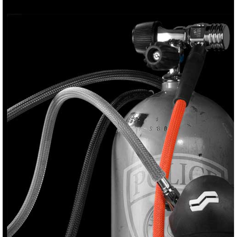 PTN0.38RC - Кругле Кабельне Оплетення PET - 0.95 см, діапазон розтяжки 8.0-15.9 мм