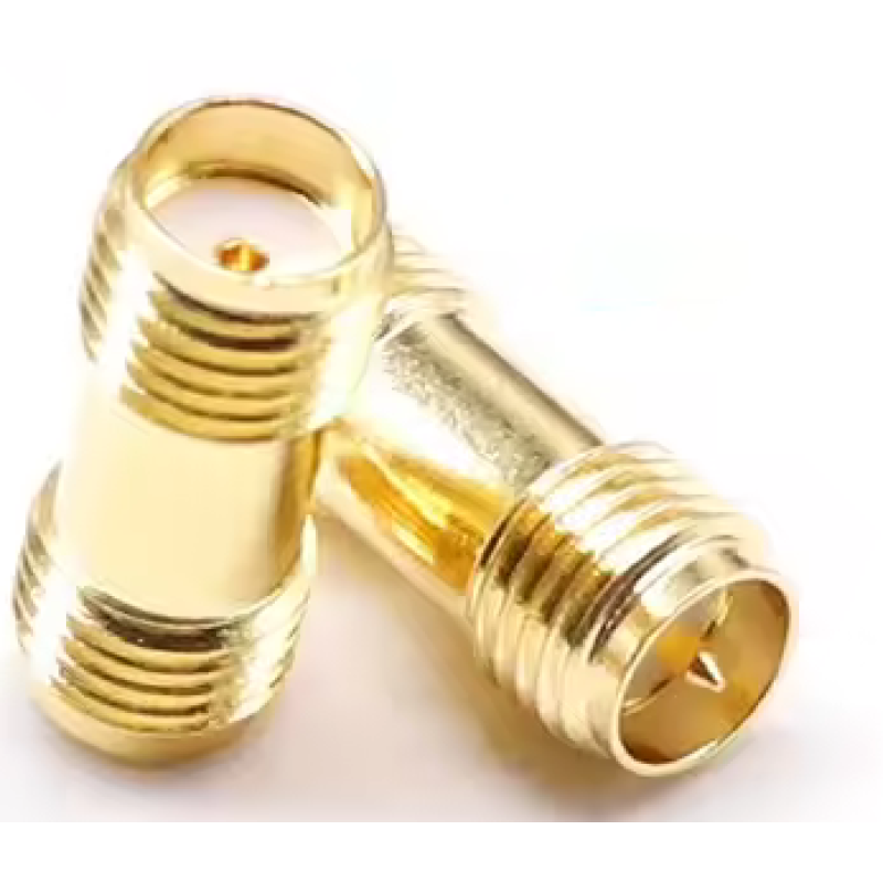 Проходной адаптер прямой SMA > RP SMA, гнездо-гнездо