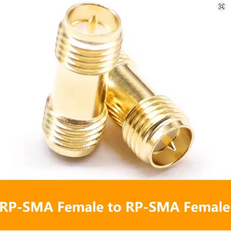 Прохідний адаптер RP SMA>RP SMA, прямой, гніздо-гніздо