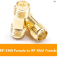 Прохідний адаптер RP SMA>RP SMA, прямой, гніздо-гніздо