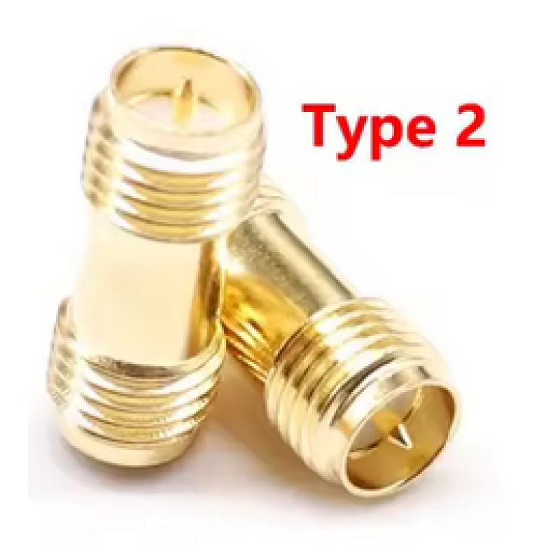 Прохідний адаптер RP SMA>RP SMA, прямой, гніздо-гніздо