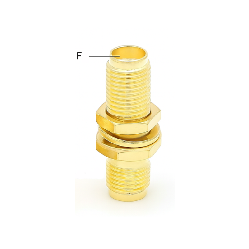 Прохідний адаптер SMA, панельний, гніздо-гніздо