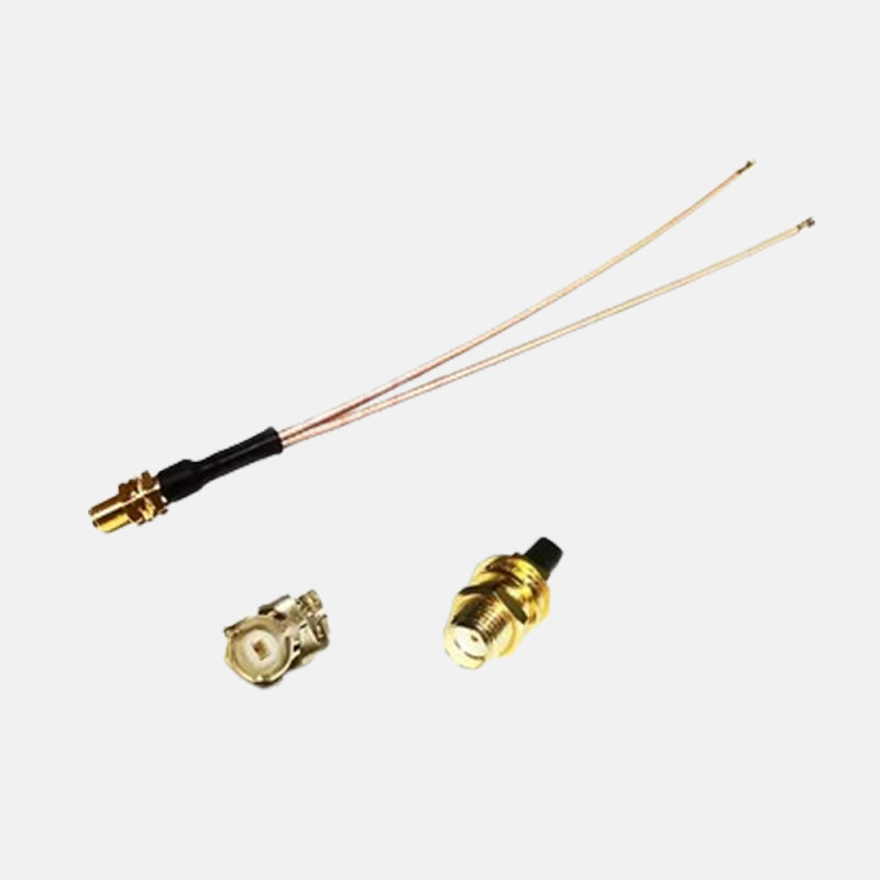 Перехідний Y-подібний коаксіальный кабель джампер IPX Cable RG178 2xU.FL-SMA гніздо 15см