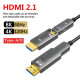 HDMI2.1D-FO-8K-100 - Цифровий оптичний кабель HDMI, роздільна здатність 8К 60Hz, версія 2.1 HDMI штекер