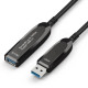 USB3-AM/AF-FO-25 - Кабель USB 3.0 для передачі даних, штекер (тип A) - гніздо (тип A)