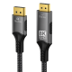 DP2HDMI8K-MM-02 - Цифровой кабель DisplayPort 1.4, штекер> HDMI 2.1 штекер, 8K