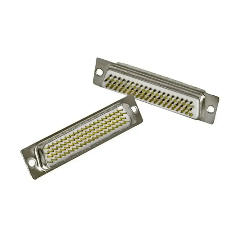 DBH-78M - Разъем кабельный D-SUB, штекер, 78-контактный, под пайку, высокой плотности